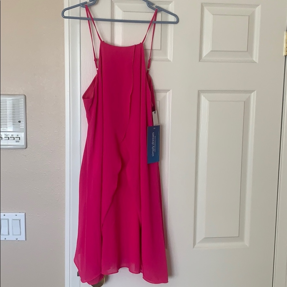 Hot Pink PromGirl dress